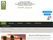 Tablet Screenshot of 5280financialgroup.com